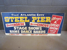 Atlantic City Steel Pier Sign